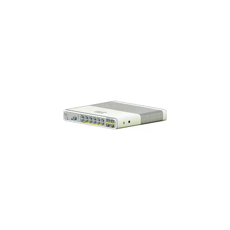 Cisco Catalyst Compact 2960C-12PC-L - Commutateur - Géré - 12 x 10 - 100 (PoE) + 2 x SFP Gigabit... (WS-C2960C-12PCL-RF)_1